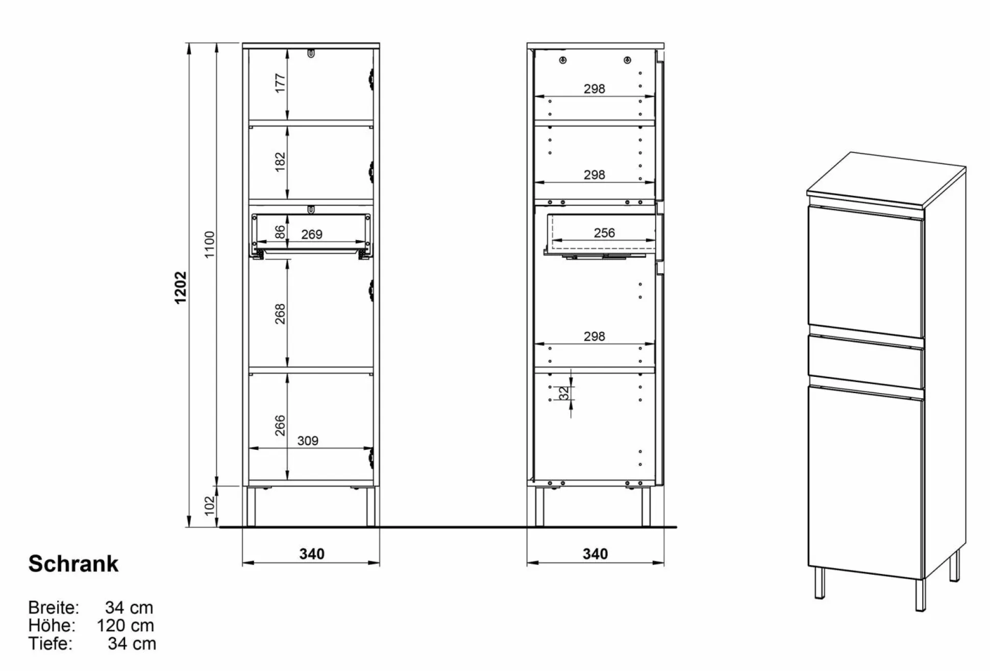 Midischrank TORRANCE