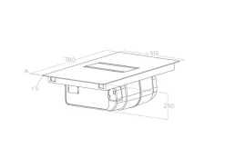 Muldenlüfter Elica Tesla ALPHA