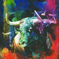 Originalbild COLOURFULL BULL