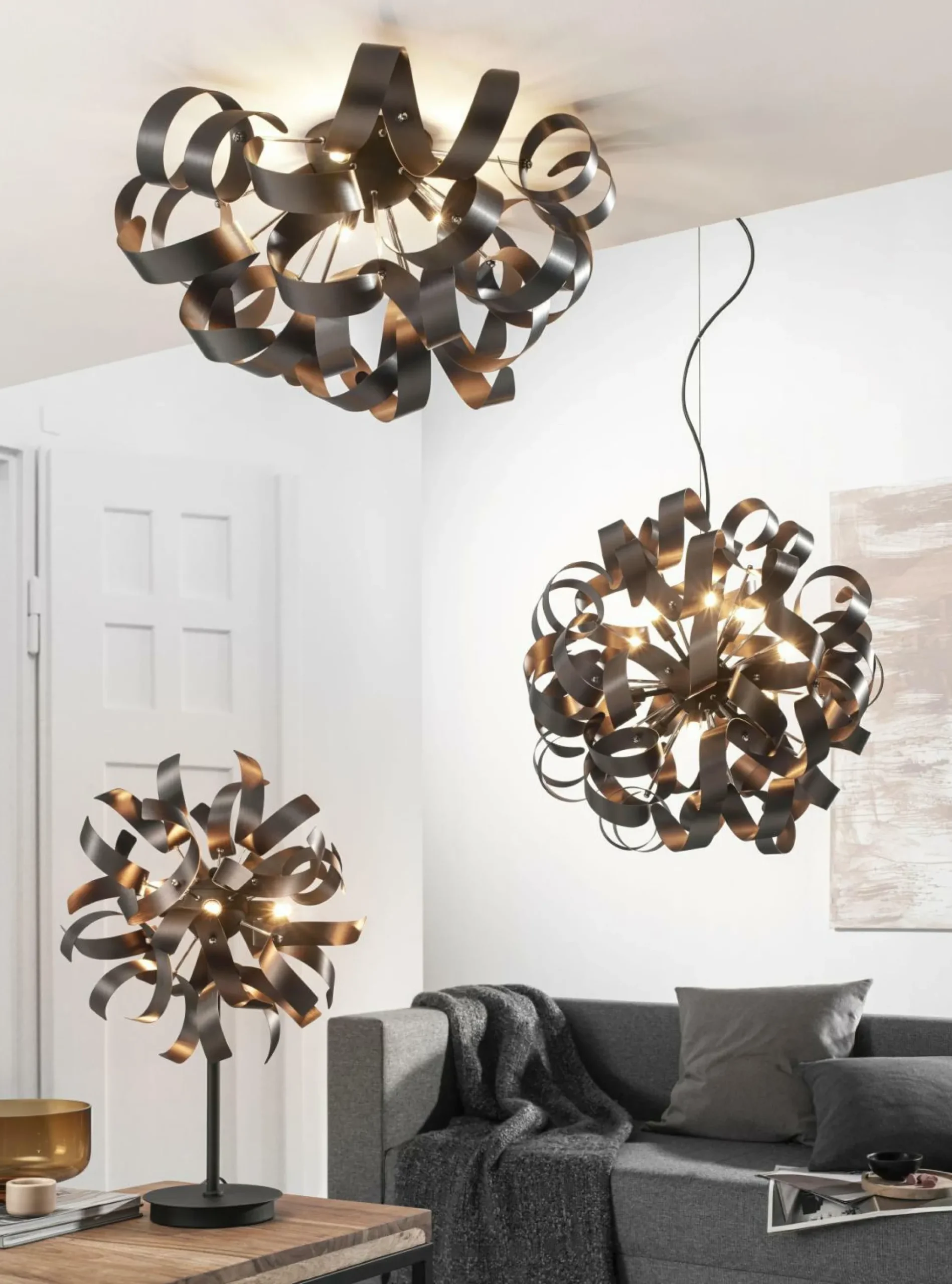 Pendelleuchte CURLY IV