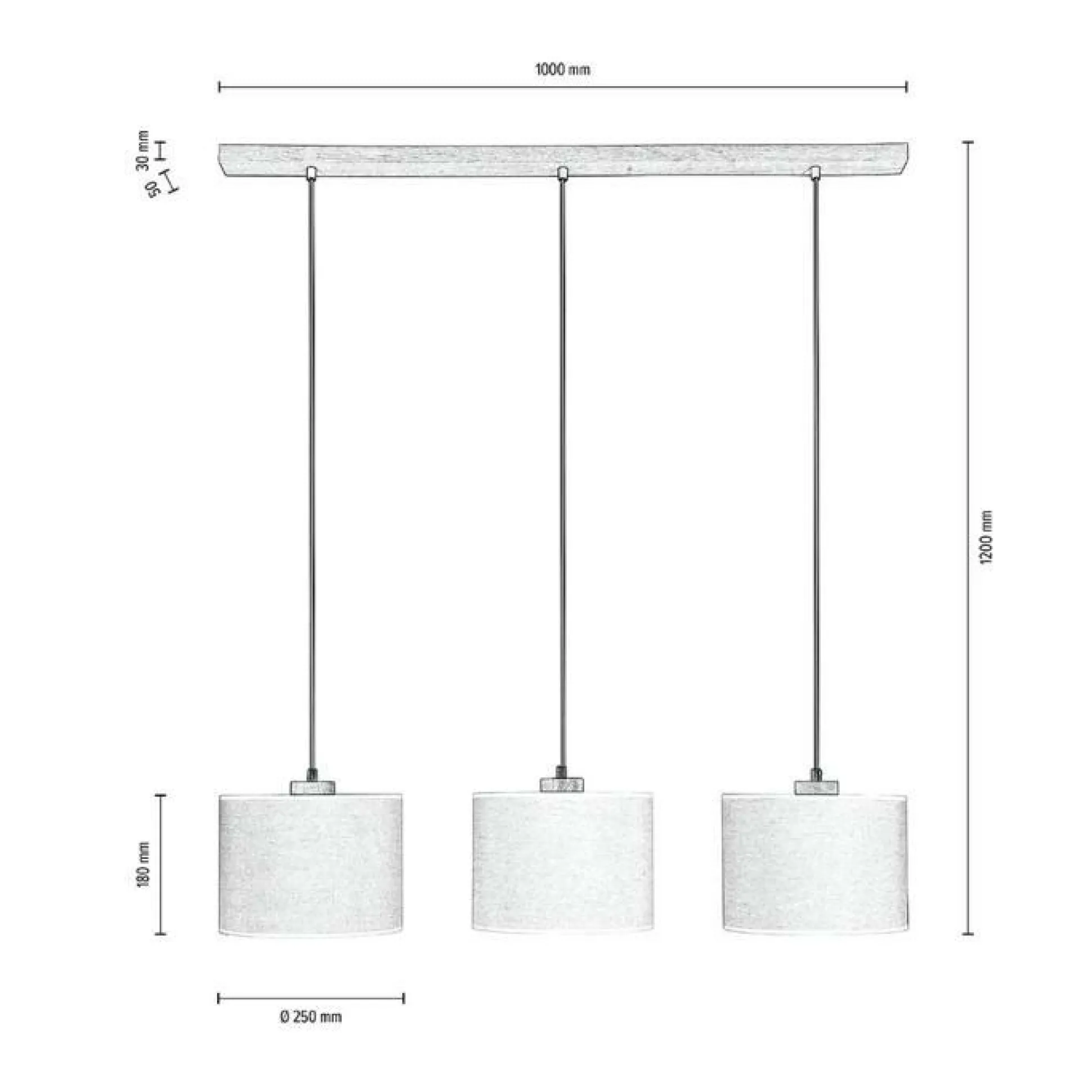 Pendelleuchte MONDO BELOS