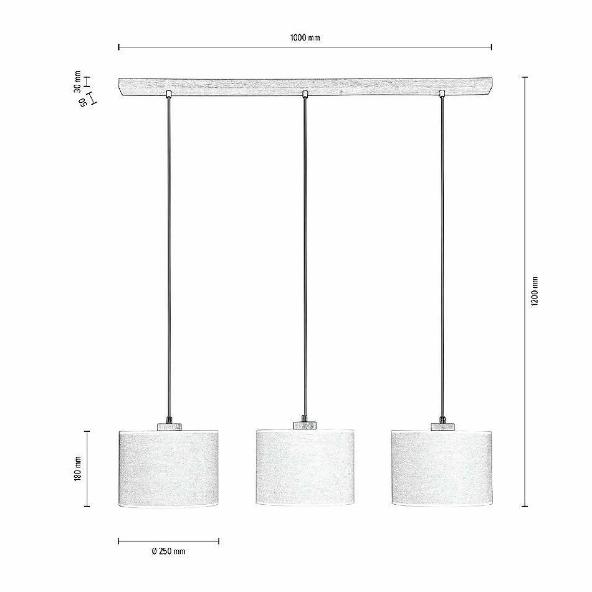 Pendelleuchte MONDO BELOS