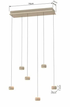 Pendelleuchte QUIBERON