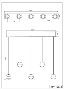 Pendelleuchte Select ORBIT