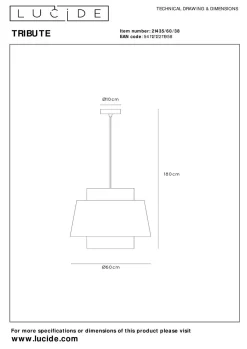 Pendelleuchte TRIBUTE