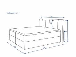 Polsterbett HARPER BELLINGHAM