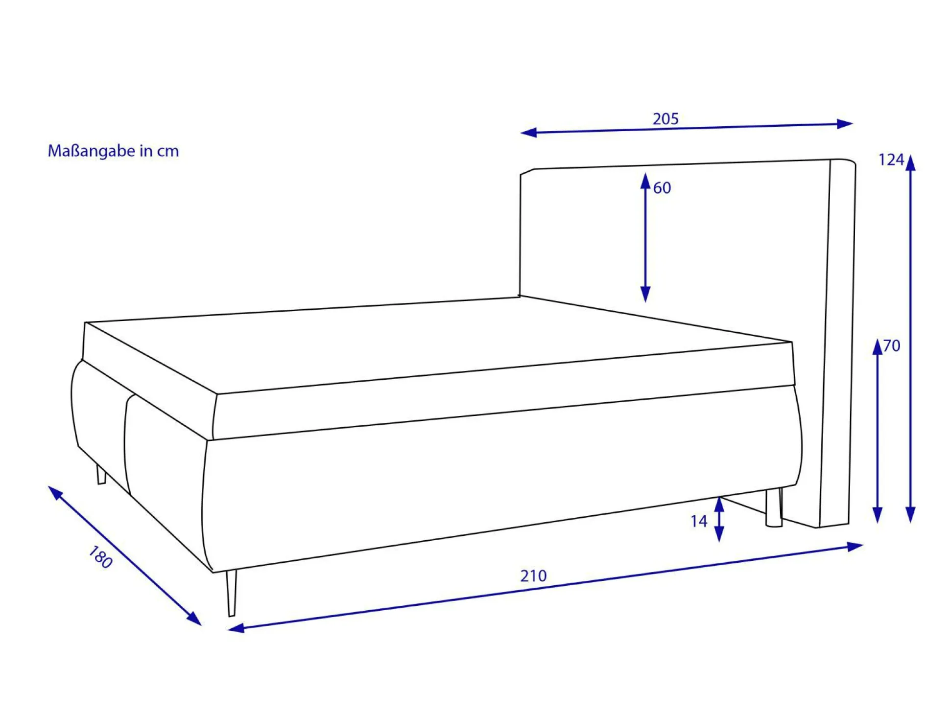 Polsterbett MONDO DELUXE