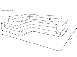 Polsterecke HARPER GREIZ