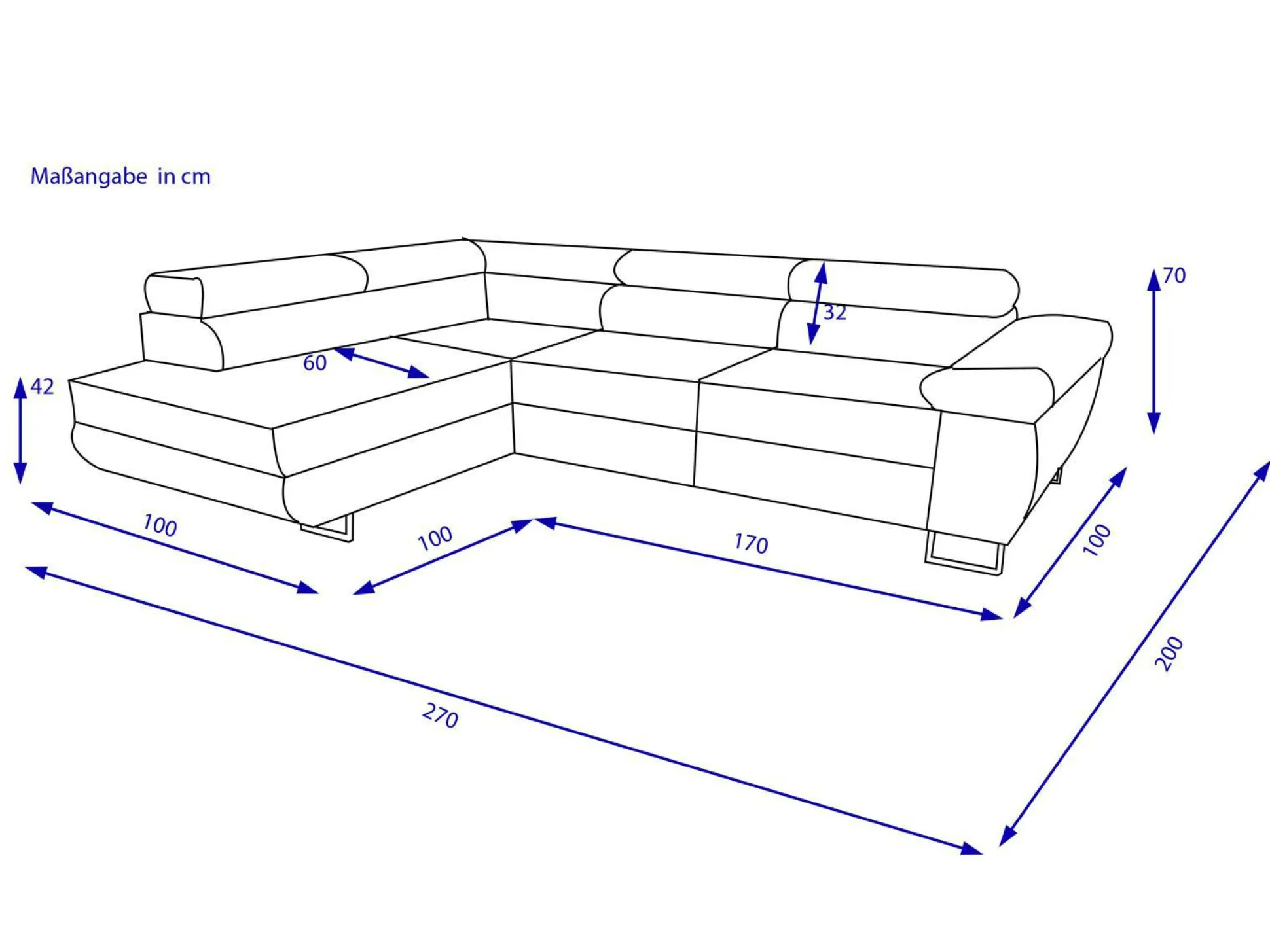 Polsterecke HARPER GREIZ
