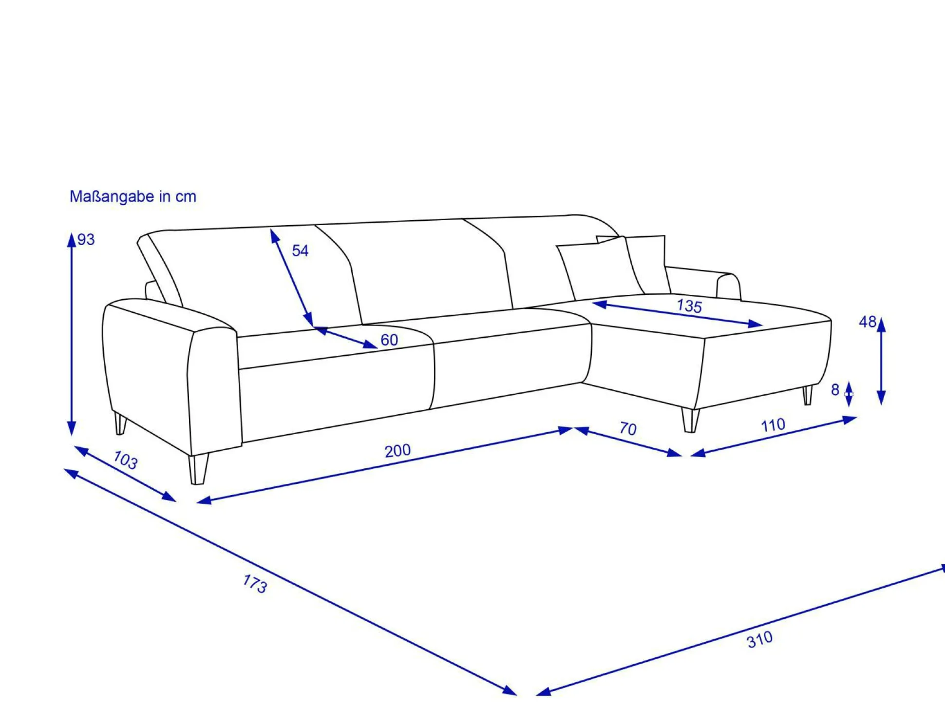 Polsterecke HARPER MARIDI