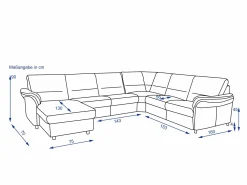 Polsterecke SYSTEMPOLSTER DAKOTA