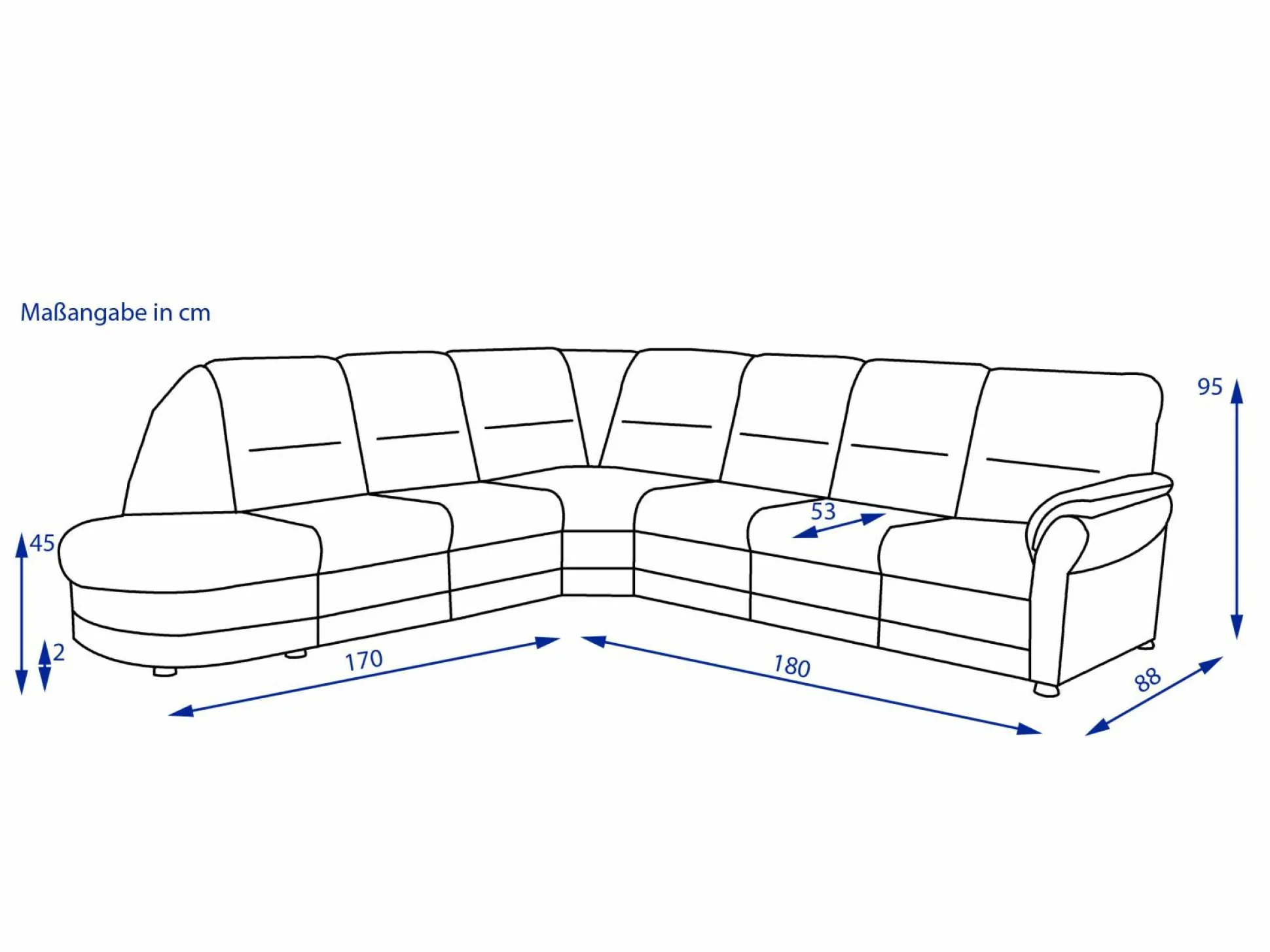 Polsterecke SYSTEMPOLSTER PIERRE
