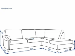 Polsterecke SYSTEMPOLSTER DAKOTA