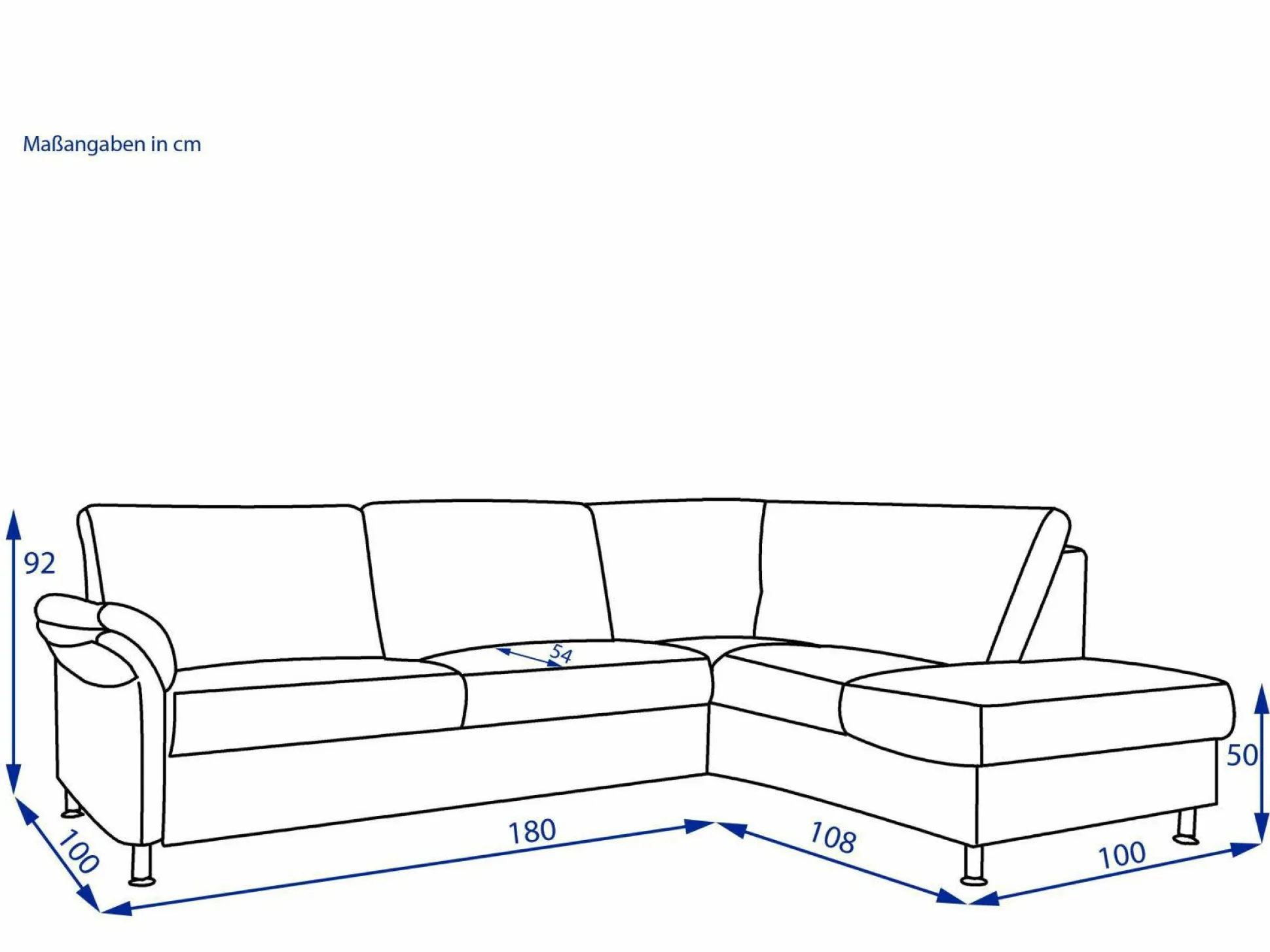Polsterecke SYSTEMPOLSTER DAKOTA