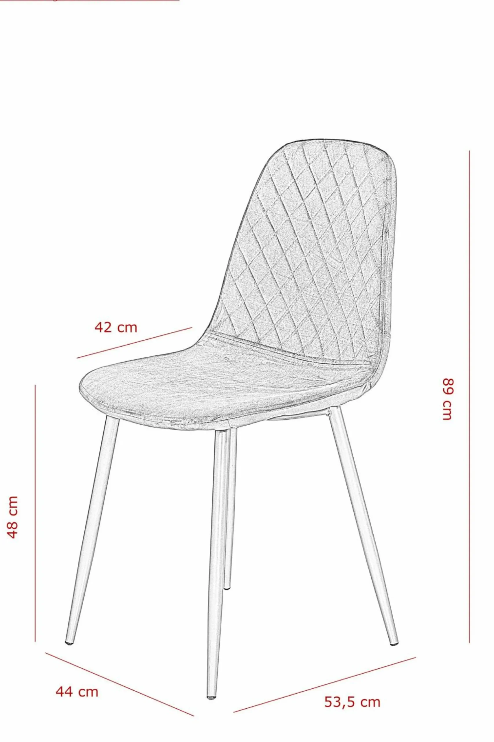 Polsterstuhl MIRA S 2er Set