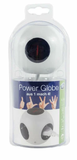 Powerglobe 4 fach mit Stecker
