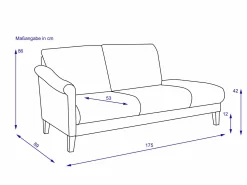 Recamiere LUMINARA-B