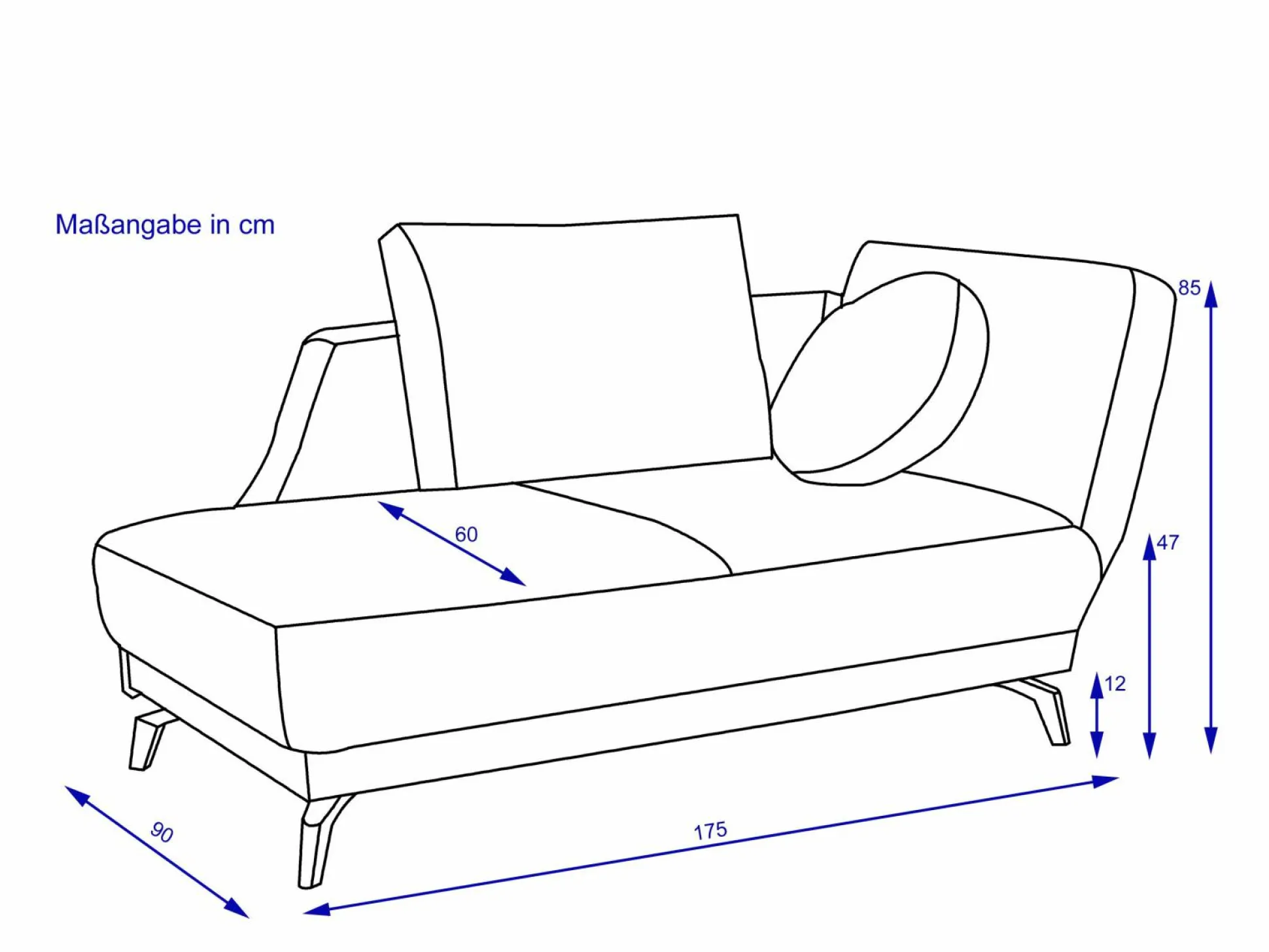 Recamiere Rolf Weber BEBRA