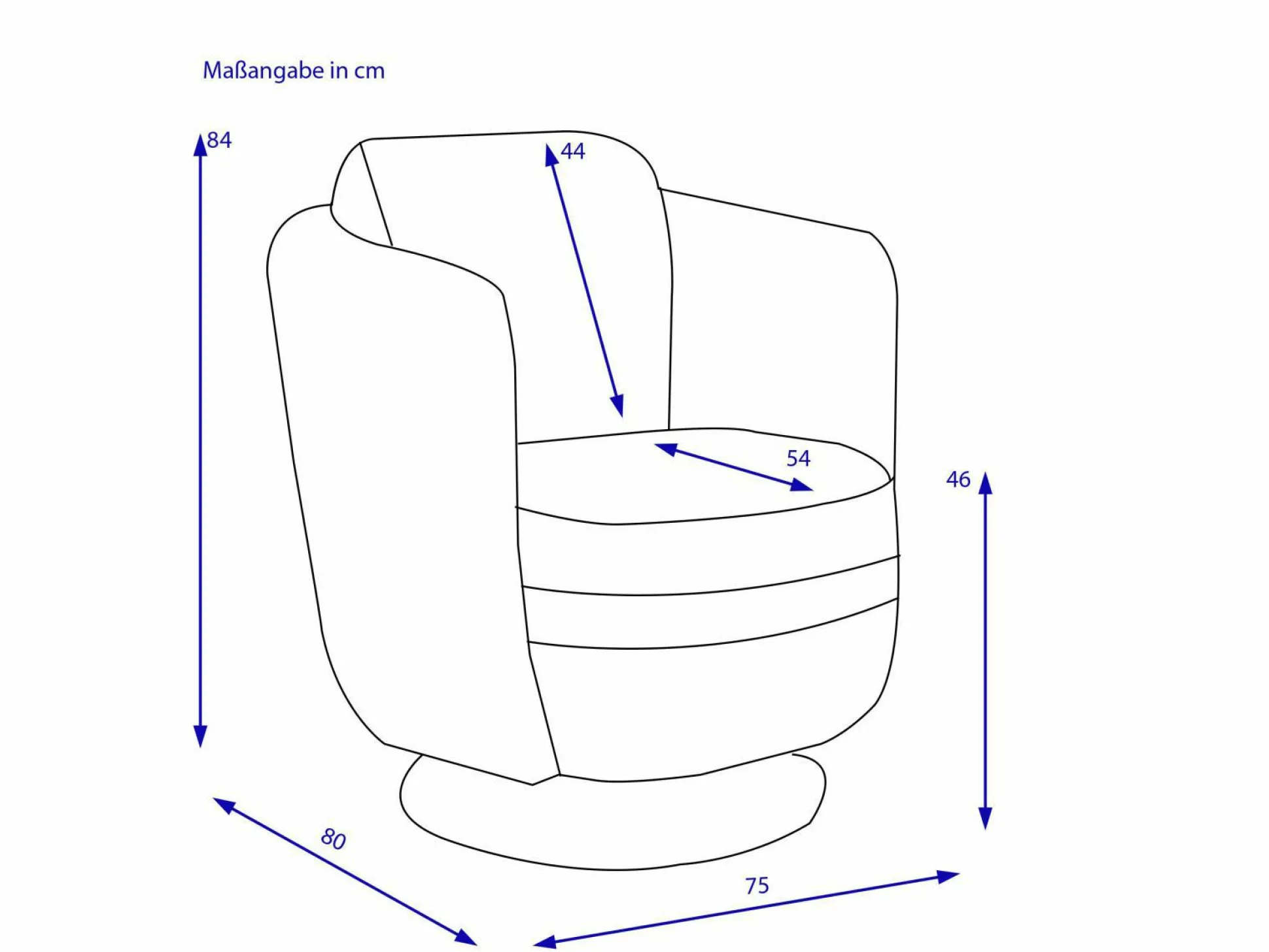 Relaxsessel bassetti MURANO