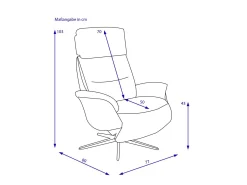 Relaxsessel HARPER KASTORIA