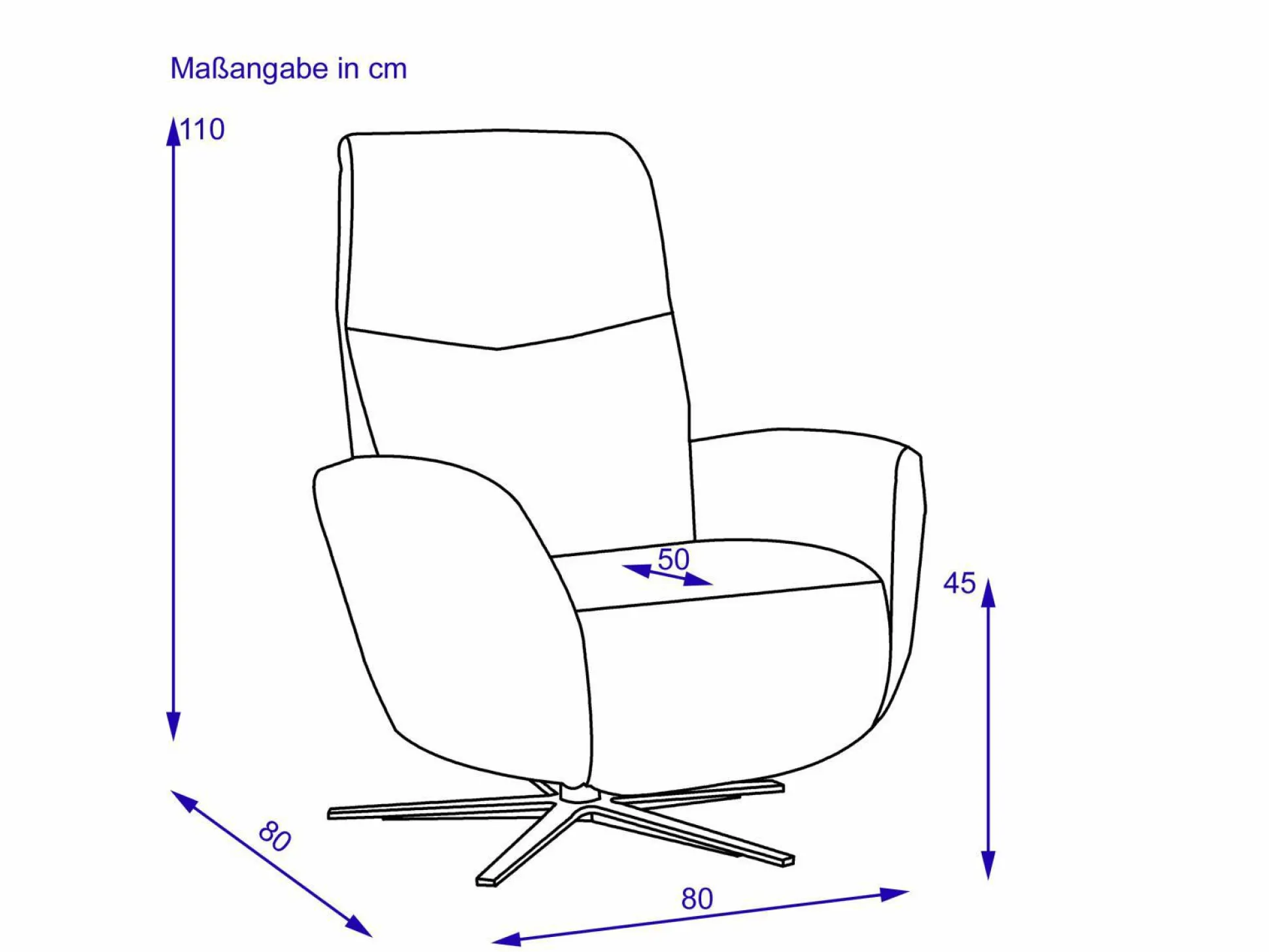 Relaxsessel himolla BRANDSTEIN