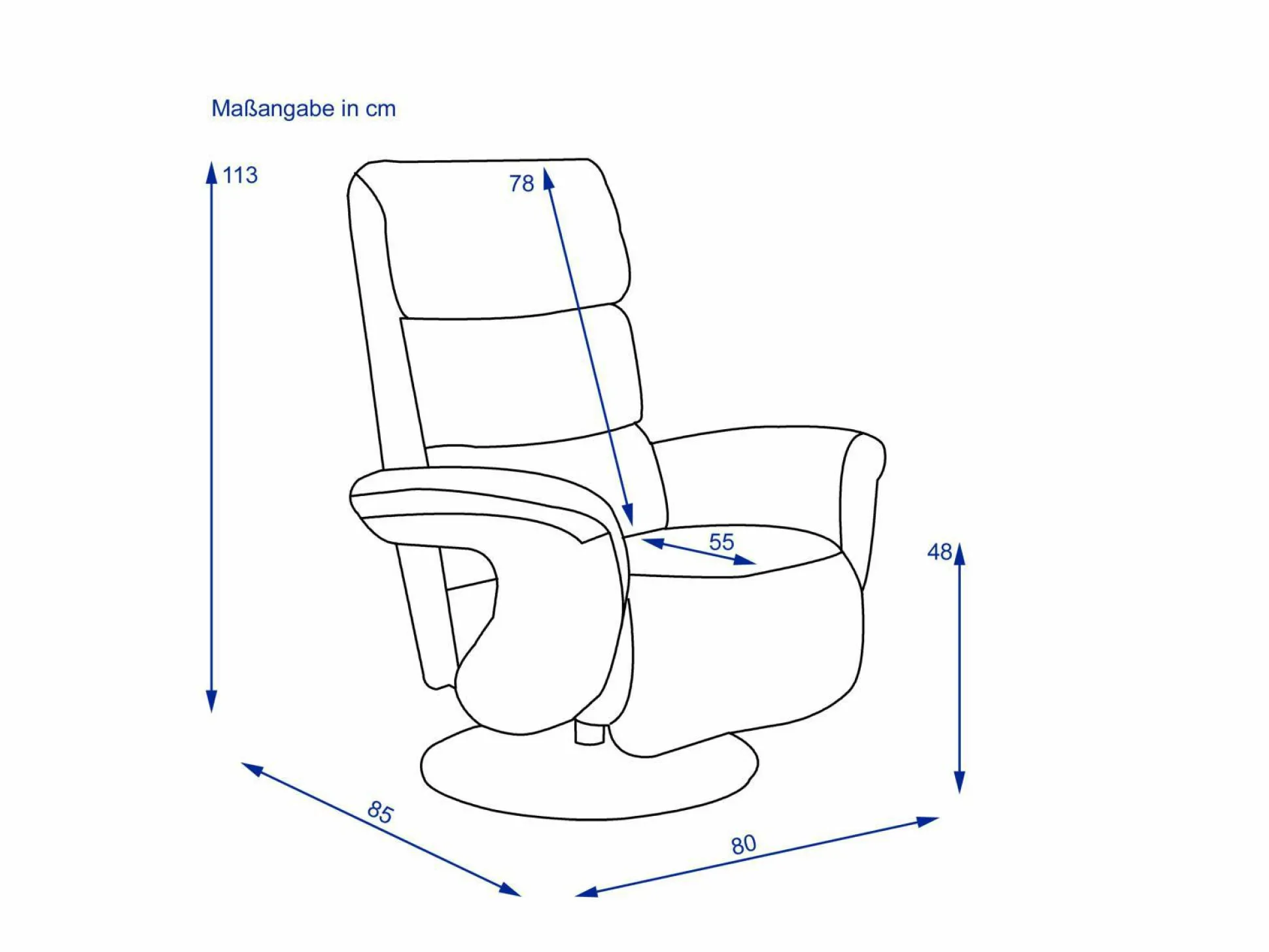 Relaxsessel himolla BRAUNECK