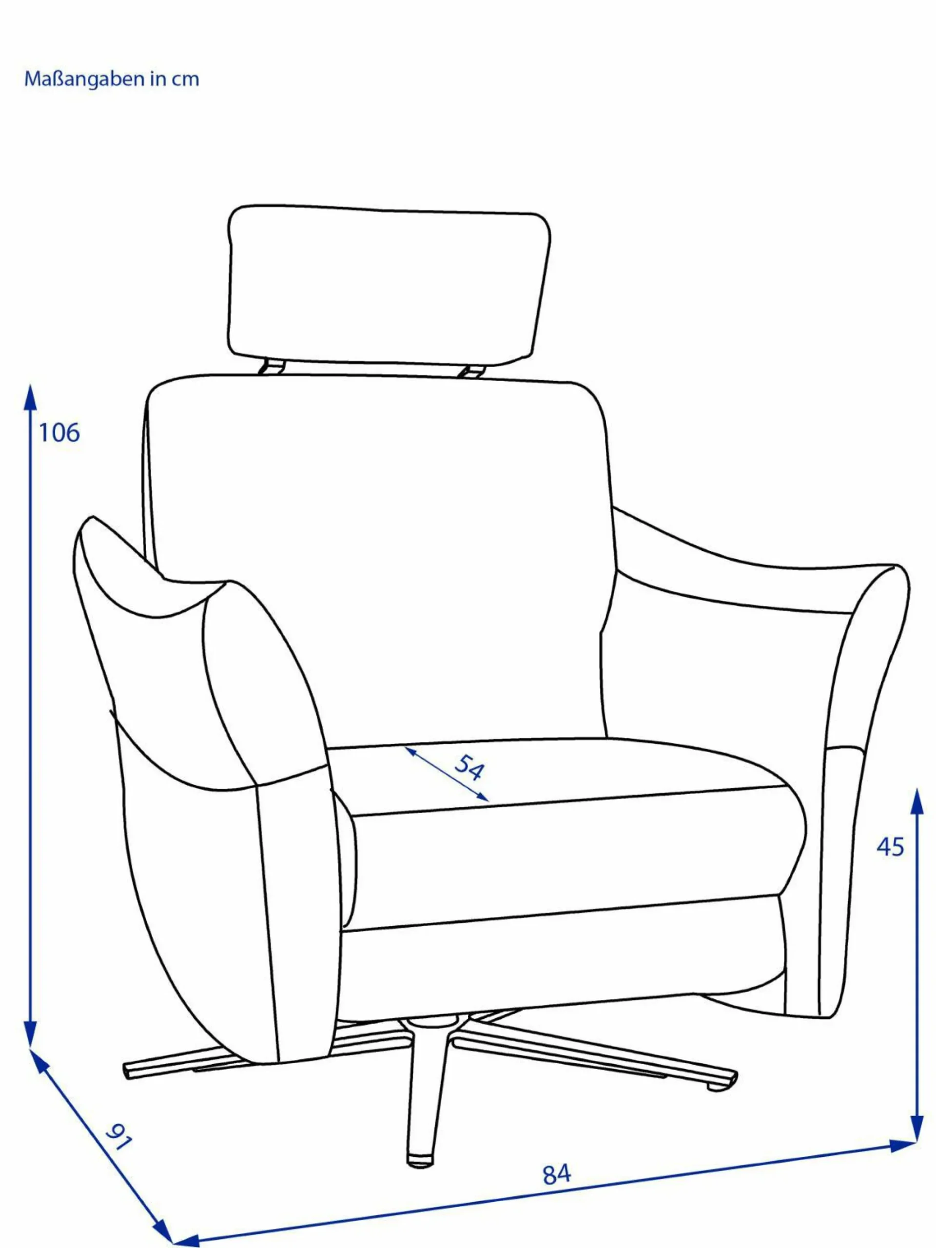 Relaxsessel himolla FESTKOGEL