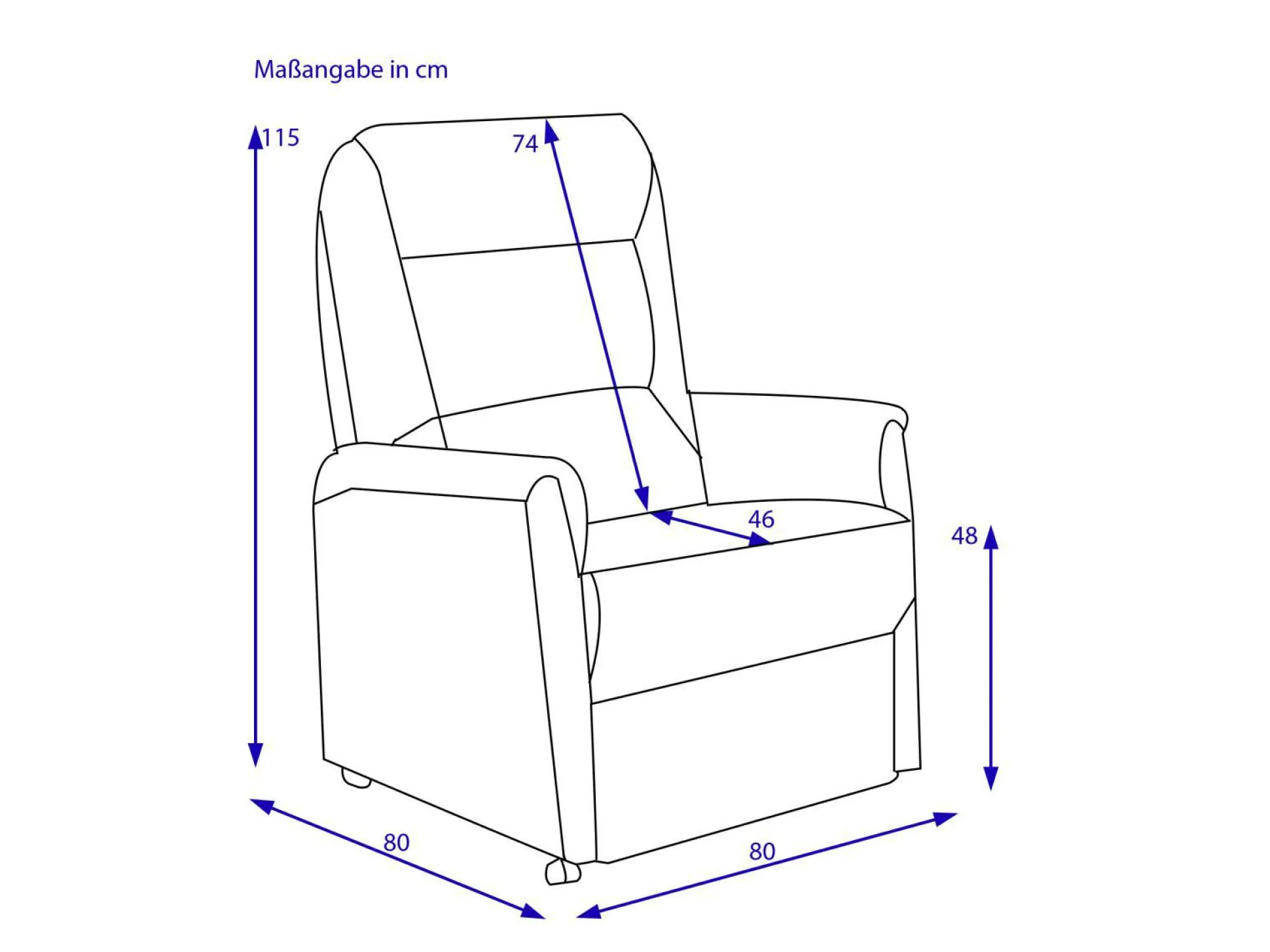Relaxsessel himolla JUTTA