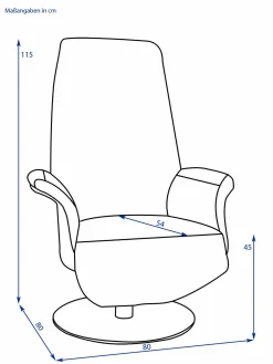 Relaxsessel vito 5093
