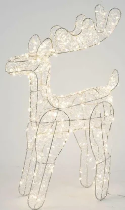 Rentier LED auf Ständer
