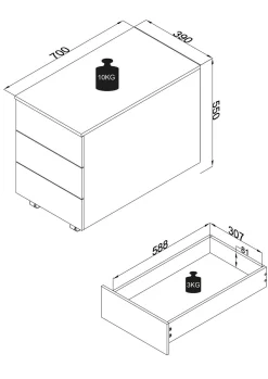 Rollcontainer DALOSA