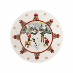 Schale Schneemann bauen