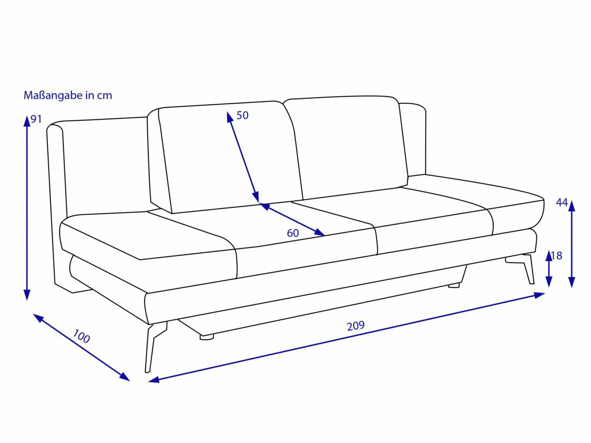 Schlafsofa Elastoform RABAN