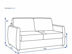 Schlafsofa Elastoform RIKE