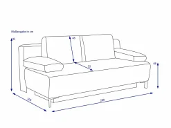 Schlafsofa Elastoform ROSI