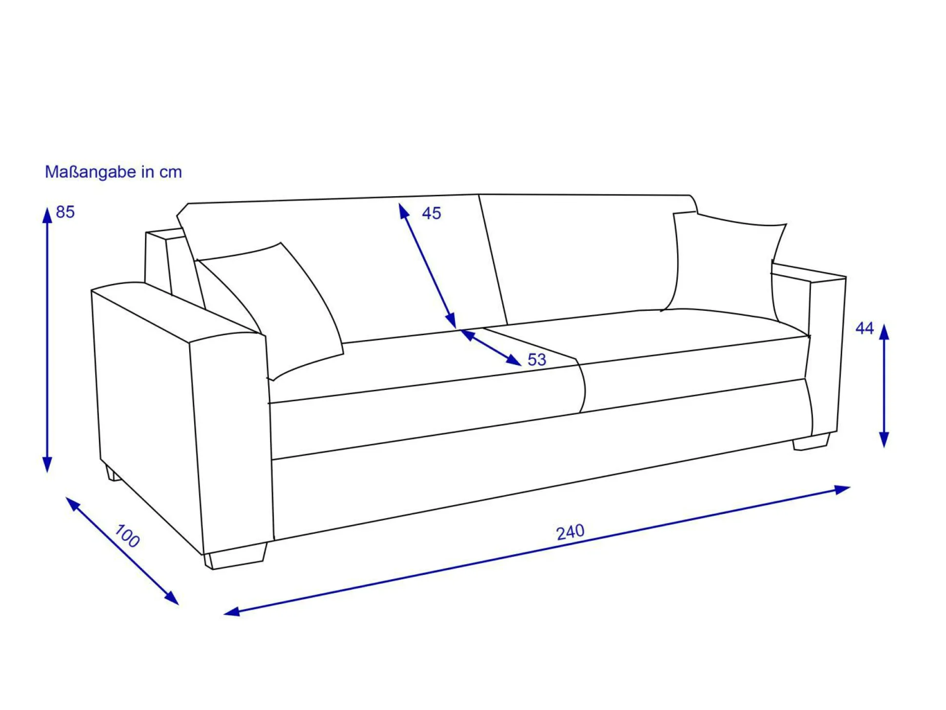 Schlafsofa HARPER JUNSELE