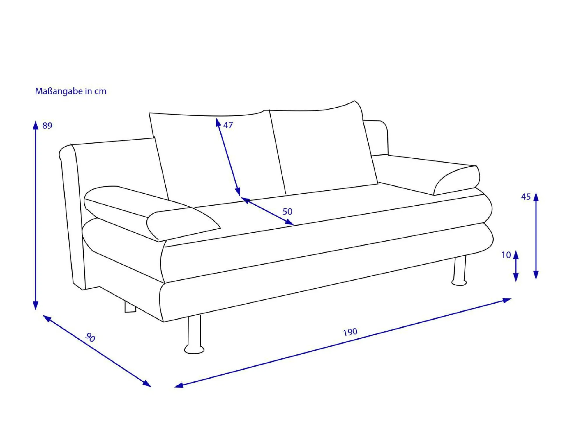 Schlafsofa HARPER SAKAI