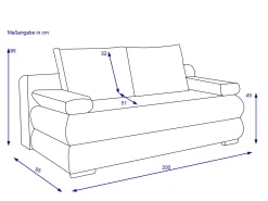 Schlafsofa HARPER SUHIN