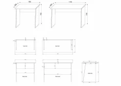 Schreibtisch MASOLA Maxi