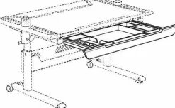Schubkastenauszug PAIDI TABLO