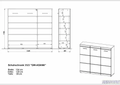 Schuhschrank HARPER GREIFSWALD
