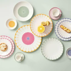 Servierplatte FLEUR couleur