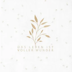 Servietten DAS LEBEN IST VOLL