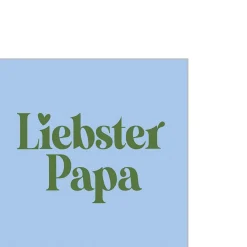 Servietten DESIGN@HOME LIEBSTER PAPA