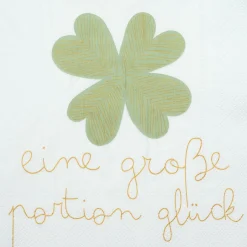 Servietten EINE GROßE PORTION