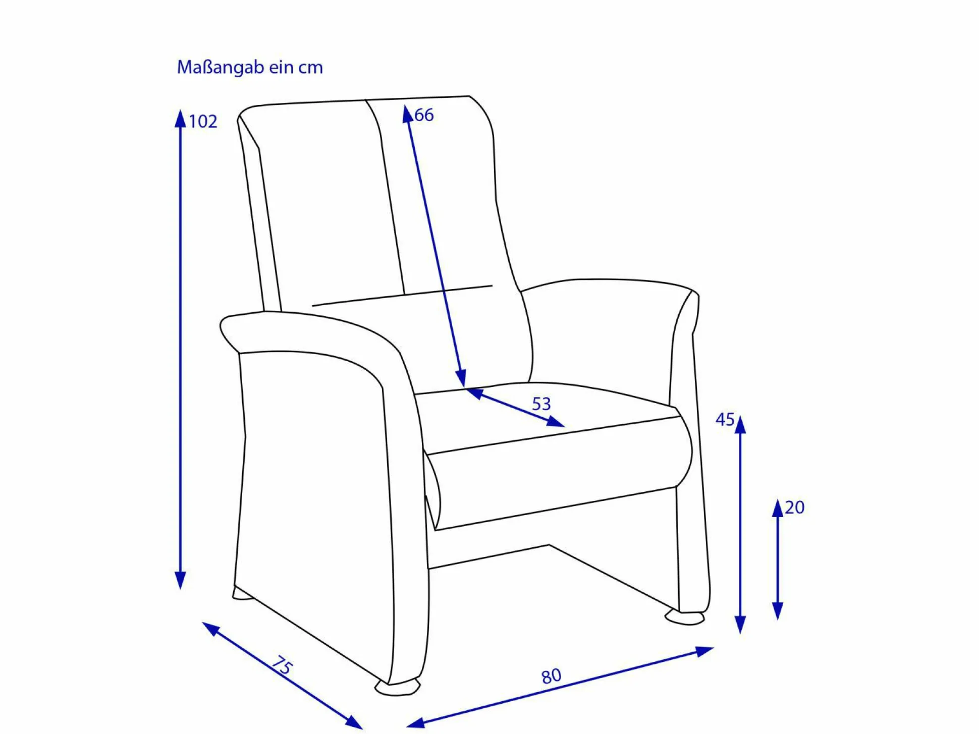 Sessel himolla BODENSEE 1
