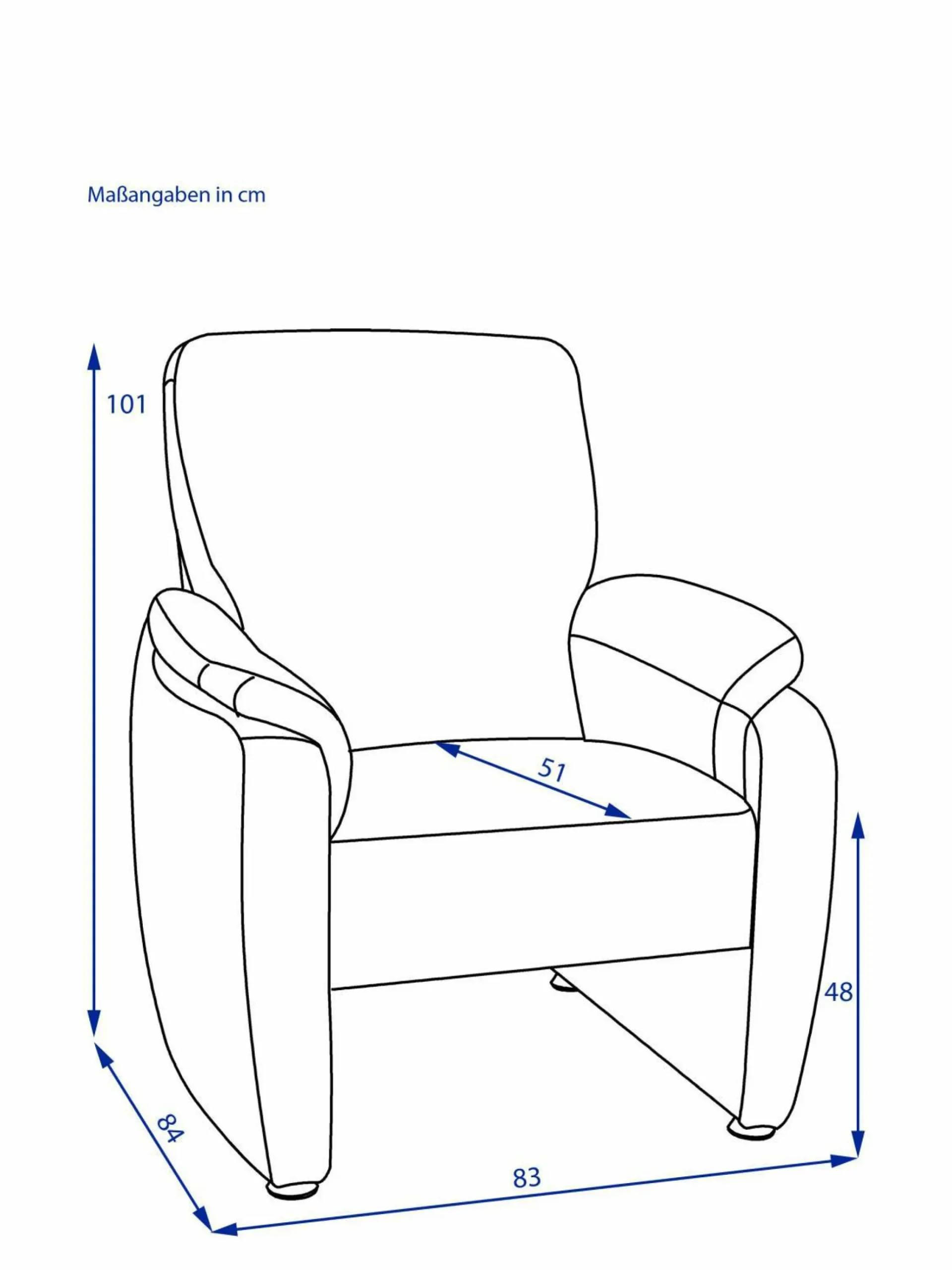 Sessel hoch Elastoform STEVE