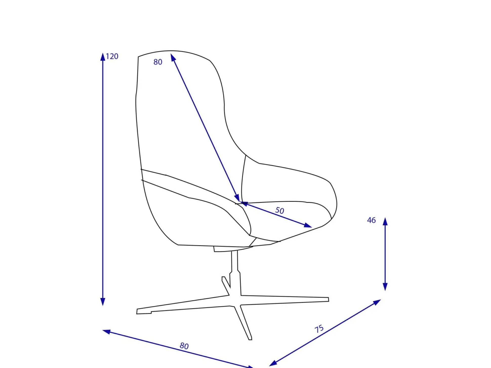 Sessel ROLF BENZ 586
