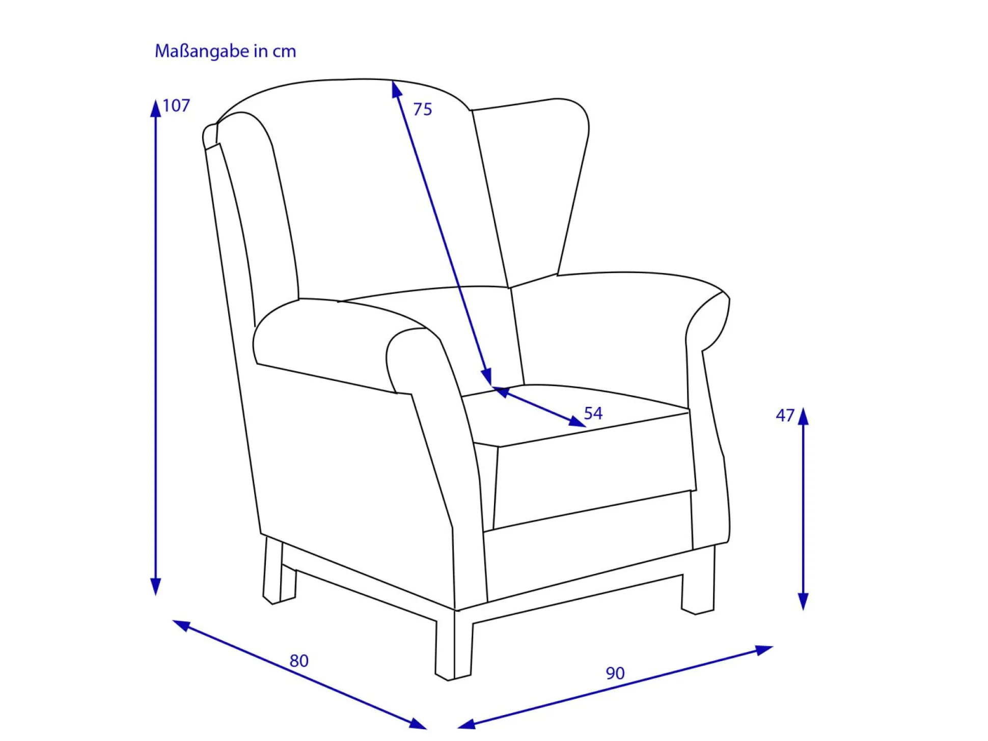 Sessel Rolf Weber SAARBURG