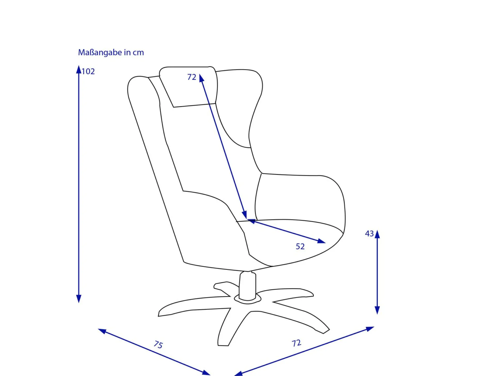 Sessel SANSIBAR TRELLEBORG